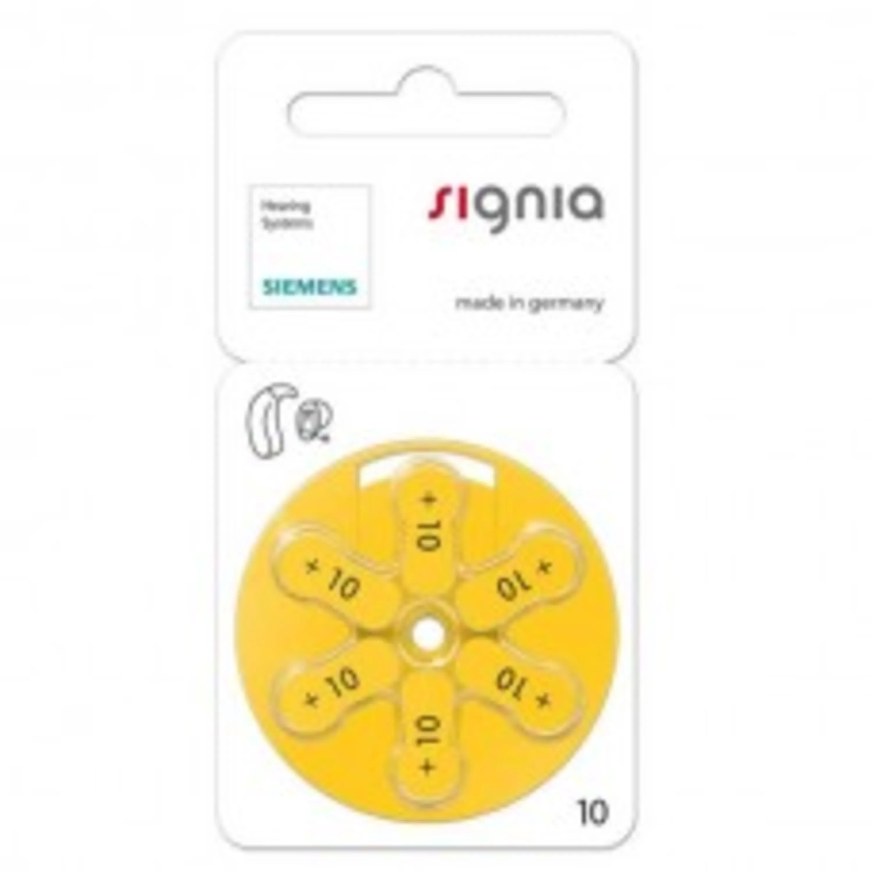 باتری سمعک زیمنس شماره 10 SIEMENS